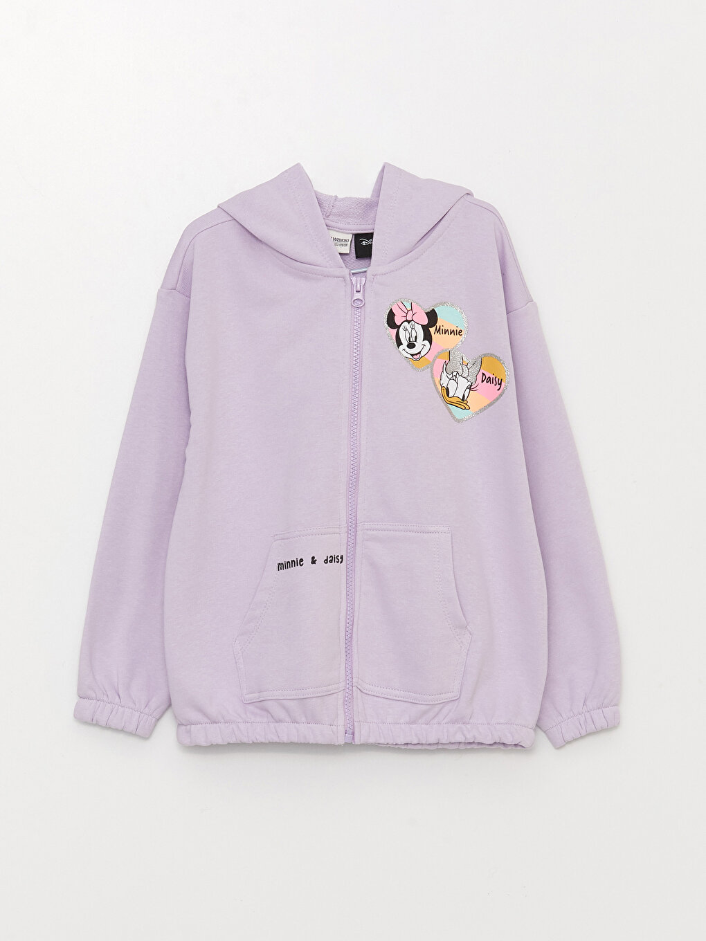 Hoodie Girl Minnie Mouse and Daisy Duck Printed Long Sleeve 