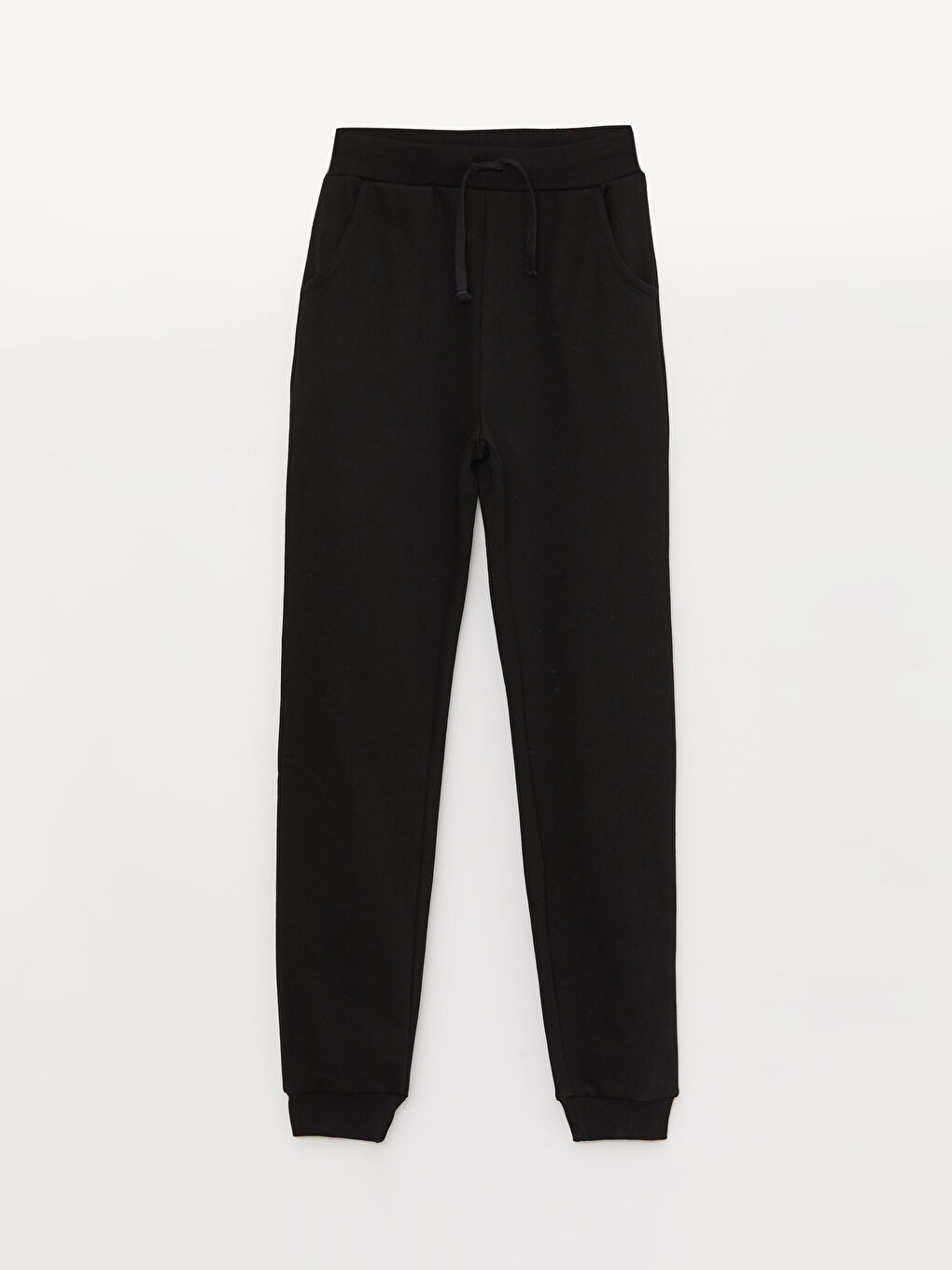 Elastic Waist Basic Girl Jogger Sweatpants -W31918Z4-VEV