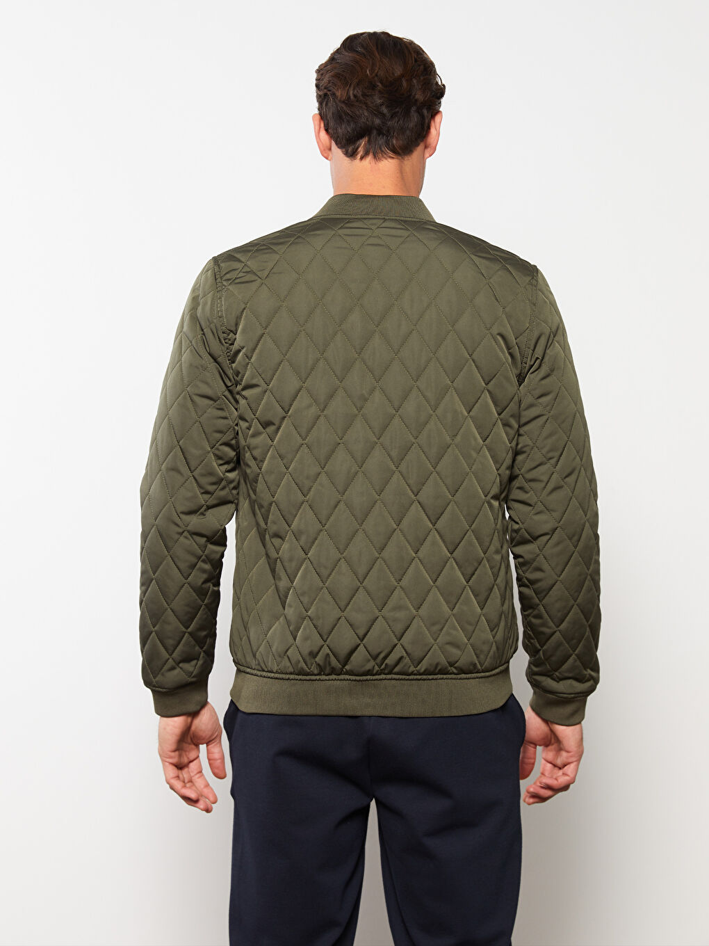 Standard Fit College Collar Men's Coat -S30865Z8-HDL