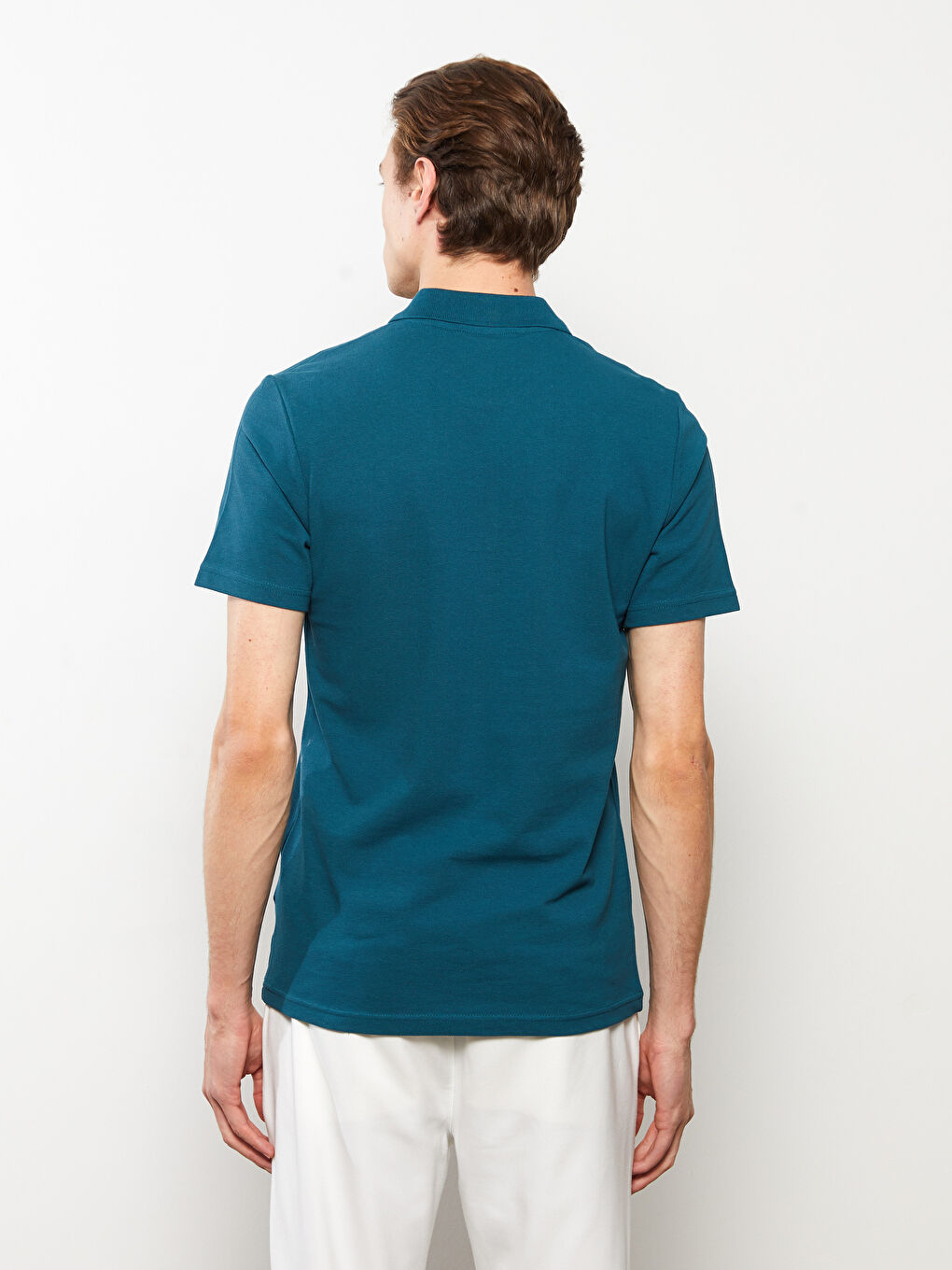 Polo Neck Short Sleeve Pike Men's T-shirt -S31160Z8-JZ7 - S31160Z8-JZ7 - LC  Waikiki