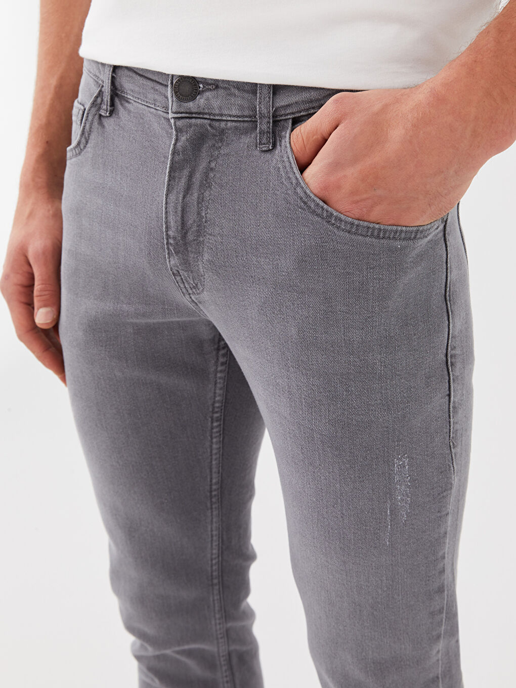 جین مردانه اسلیم فیت ال سی وایکیکی جینز S32319Z8 | LCW Jeans - Image 5