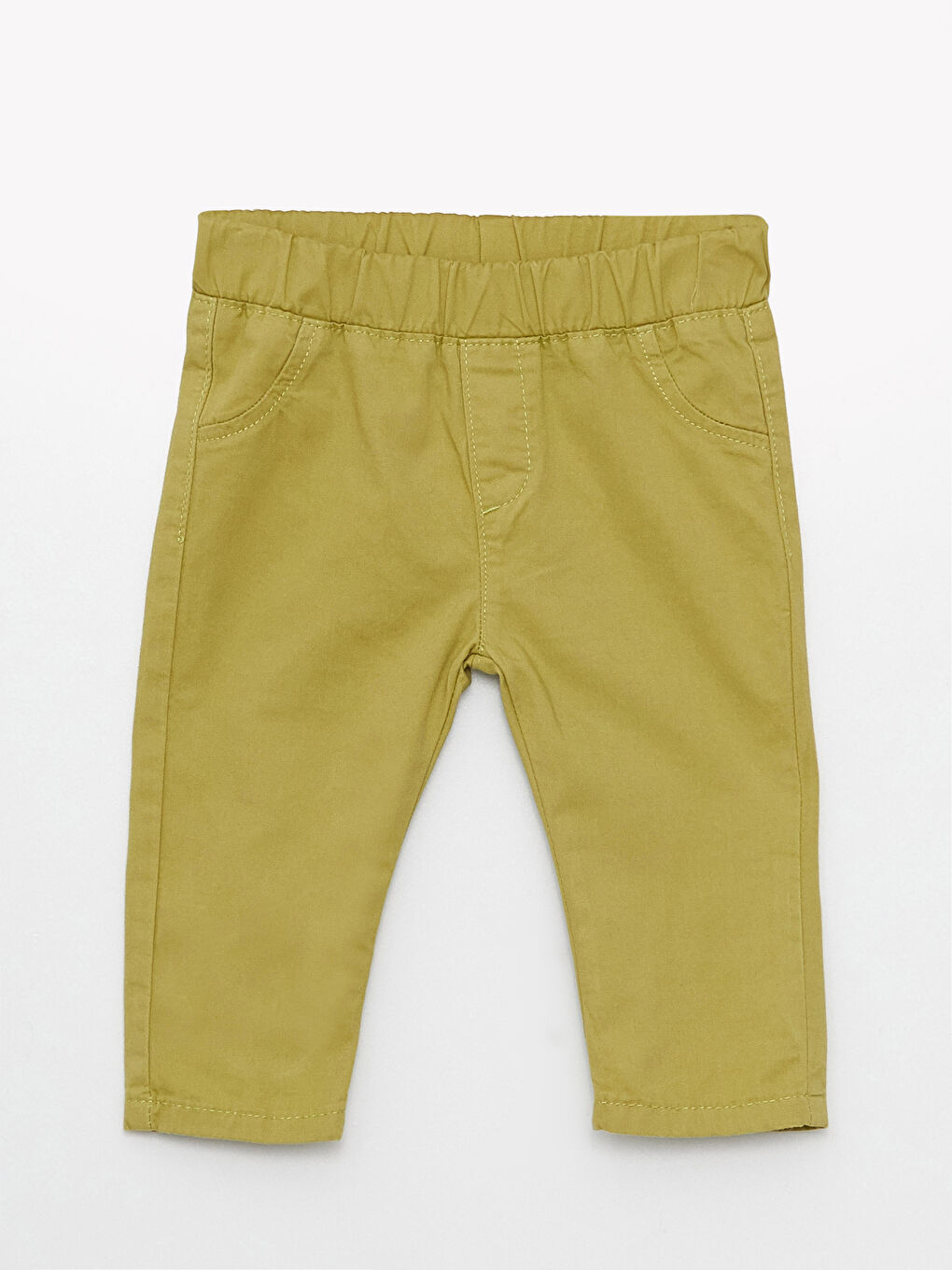 Grandad Collar Long Sleeve Striped Baby Boy Shirt and Trousers 2Pack