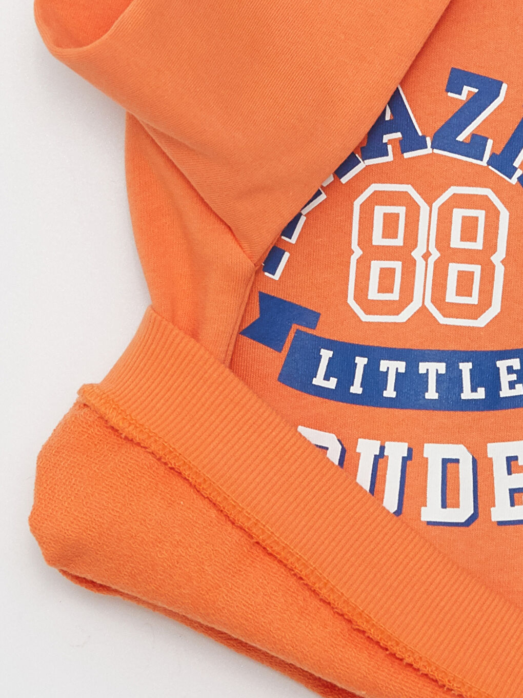 Crew Neck Long Sleeve Printed Baby Boys' Sweatshirt
