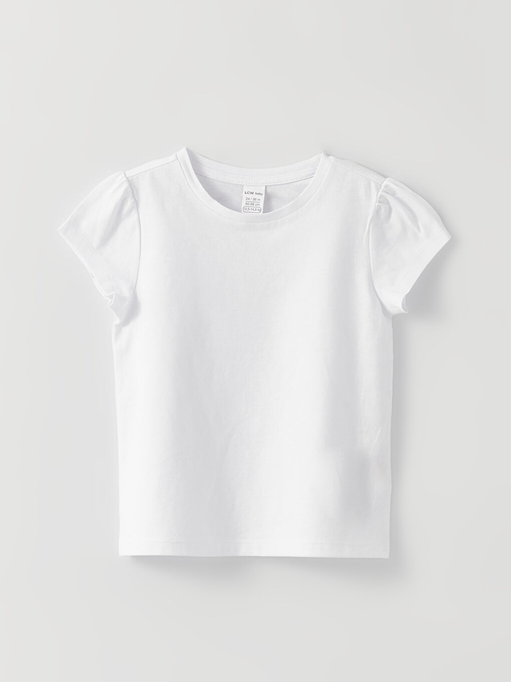 Crew Neck Short Sleeve Baby Girl TShirt 2 Pieces S35423Z1E88 S35423Z1E88 LC Waikiki