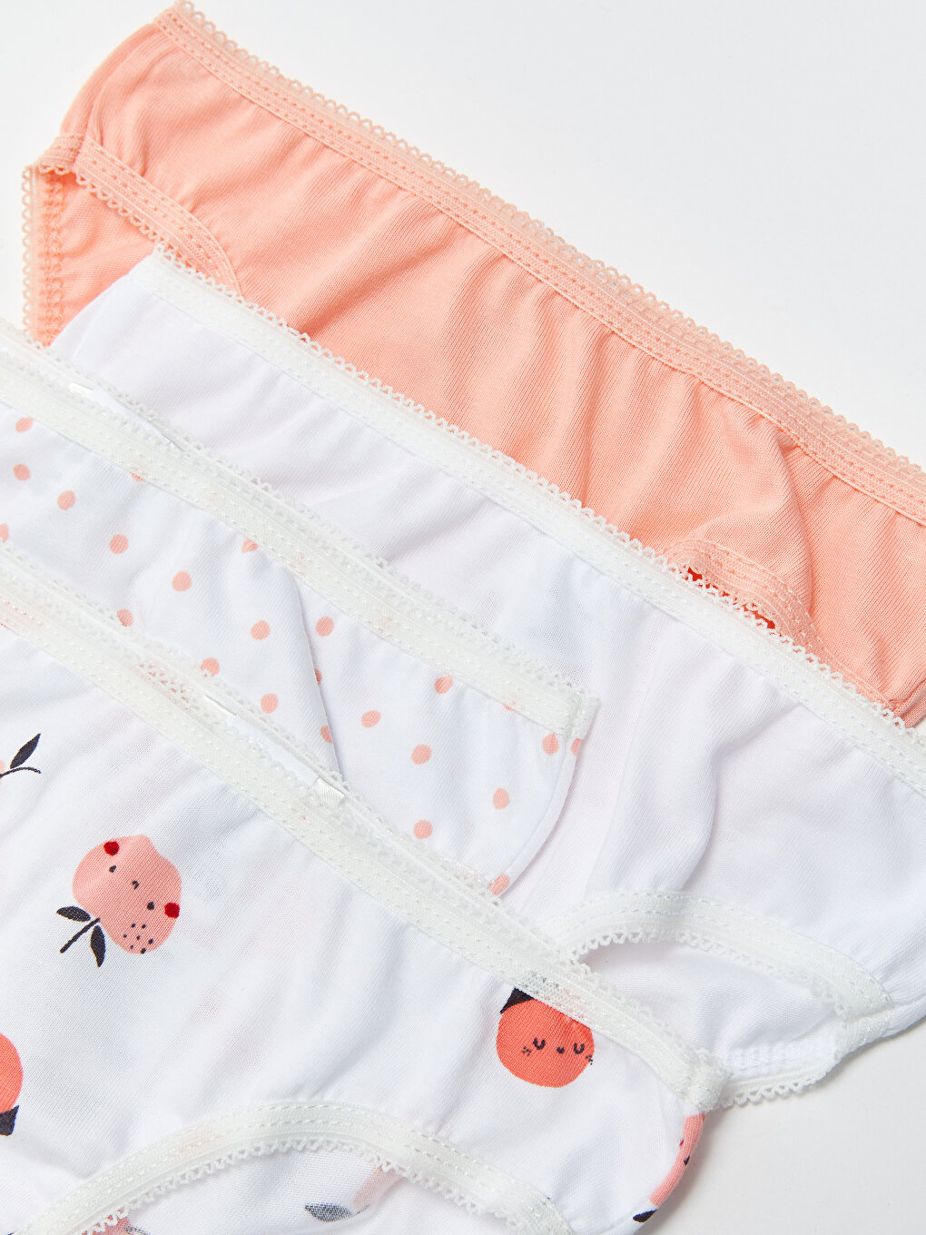 Elastic Waist Printed Baby Girl Panties 4-pack -S36078Z1-LRA - S36078Z1-LRA  - LC Waikiki
