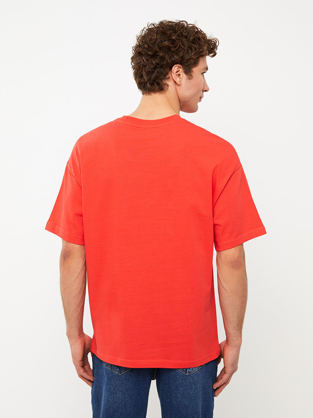 تی شرت مردانه فیت راحت ال سی وایکیکی کژوال S36529Z8 | LCW Casual - Image 5