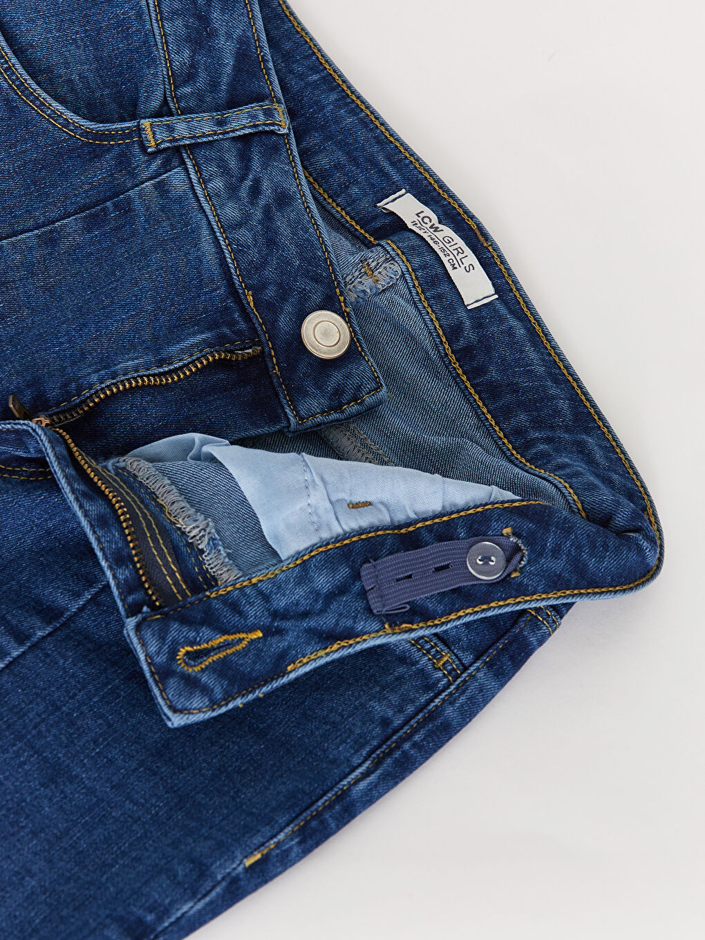 Slim Fit Spanish Leg Girls' Jean Trousers S37164Z4H45 S37164Z4H45 LC Waikiki