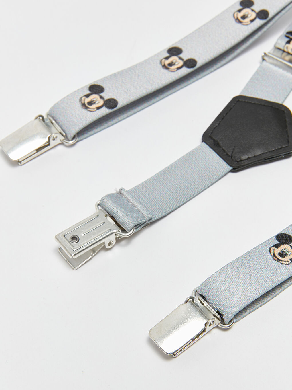 Mickey Mouse Printed Baby Boy Pants Suspenders and Bow Tie S37561Z1