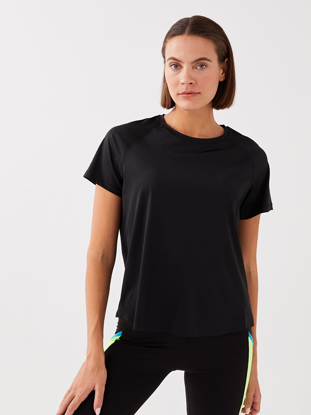 【Needles】 Short Sleeve Crewneck T-Shirt Black Black Mid Sleeve Top Short Sleeve - Women's | Oner Active US