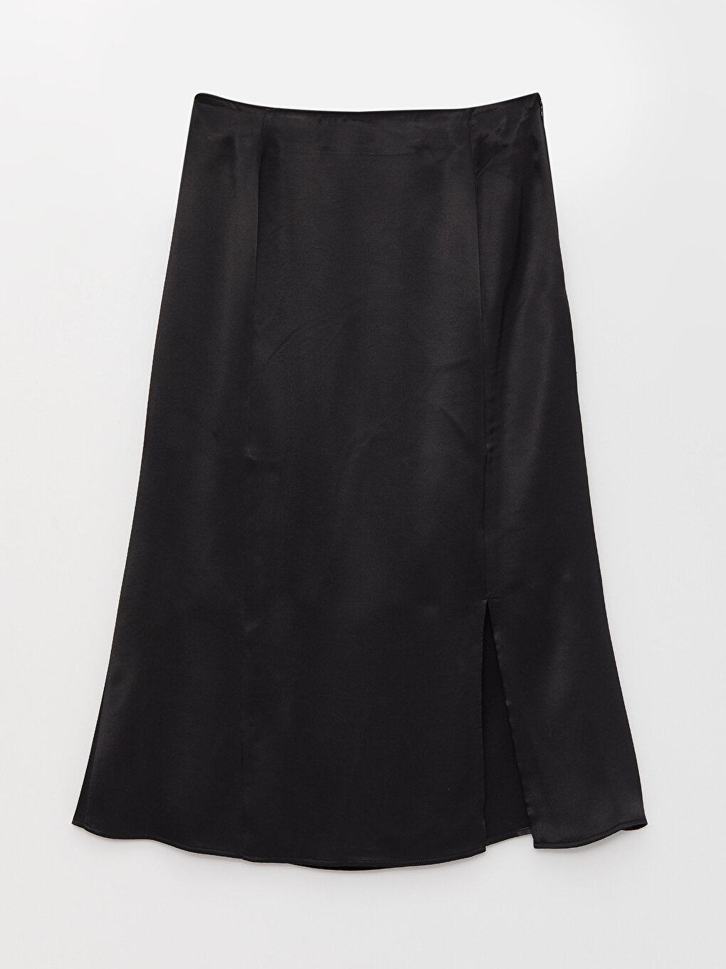 Women's Standard Pattern Plain Satin Skirt -S39605Z8-CVL - S39605Z8-CVL ...