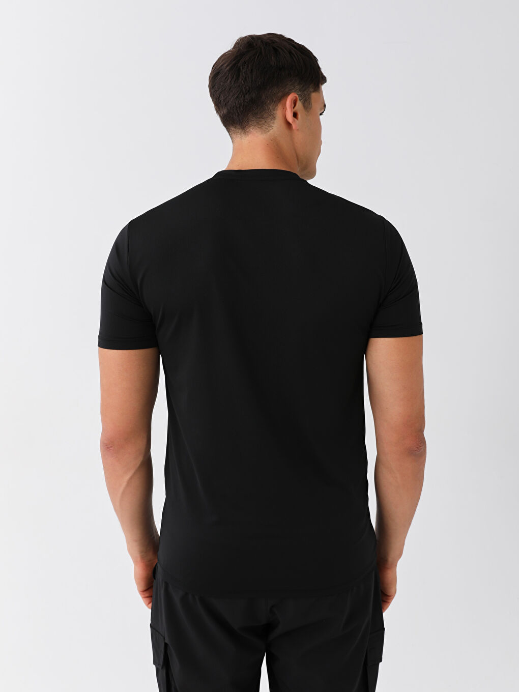 Crew Neck Short Sleeve Printed Men's Sports Tshirt S3AF85Z8CVL S3AF85Z8CVL LC Waikiki