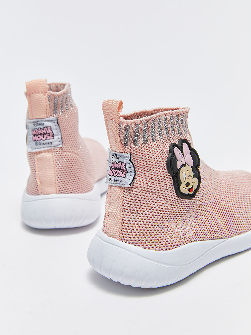 Minnie Mouse Licensed Ankle Size Socks Model Baby Girl Sneakers