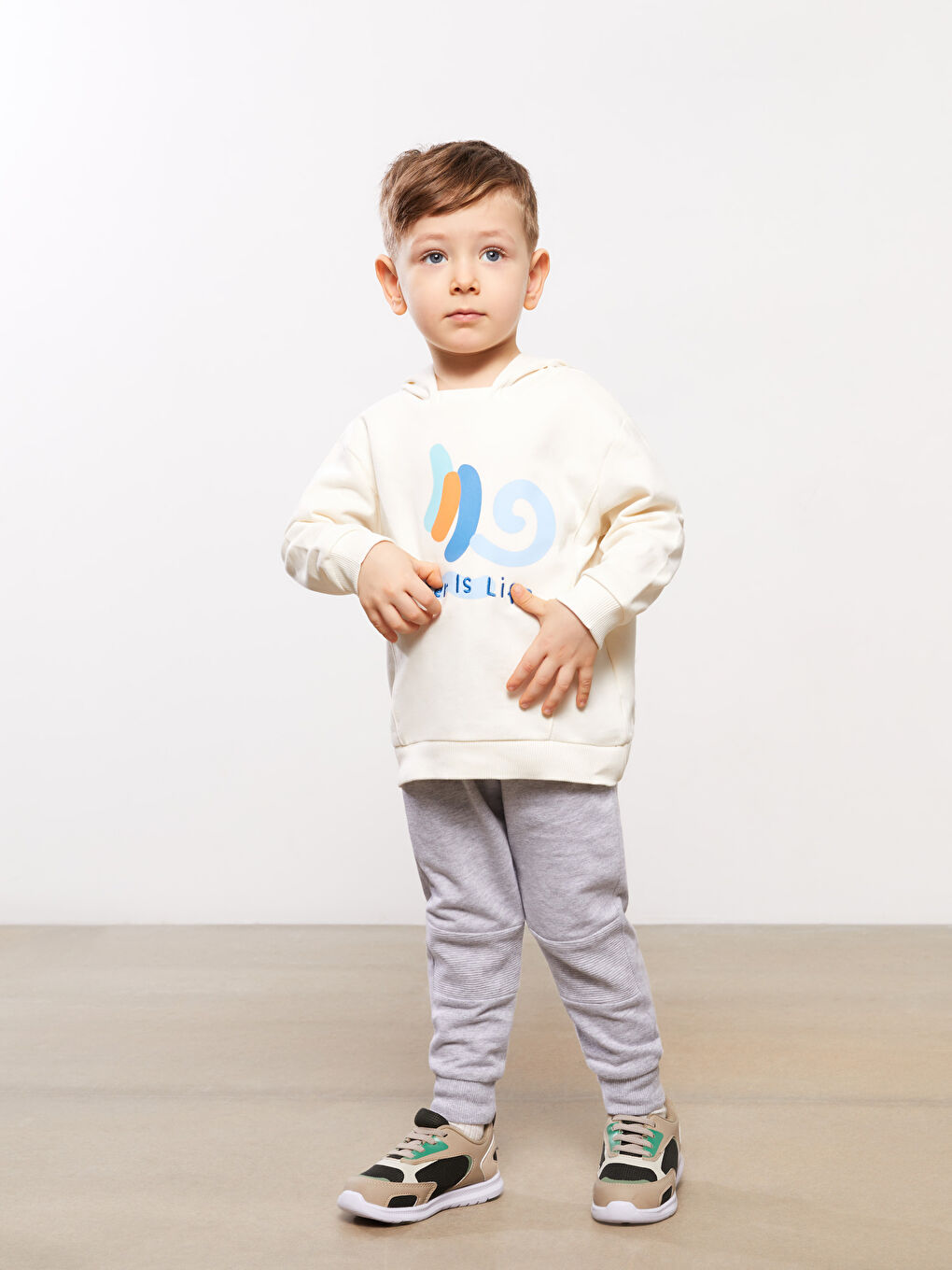 سویشرت نوزاد پسر فیت نرمال ال سی وایکیکی بیبی S3BD31Z1 | LCW baby - Image 3