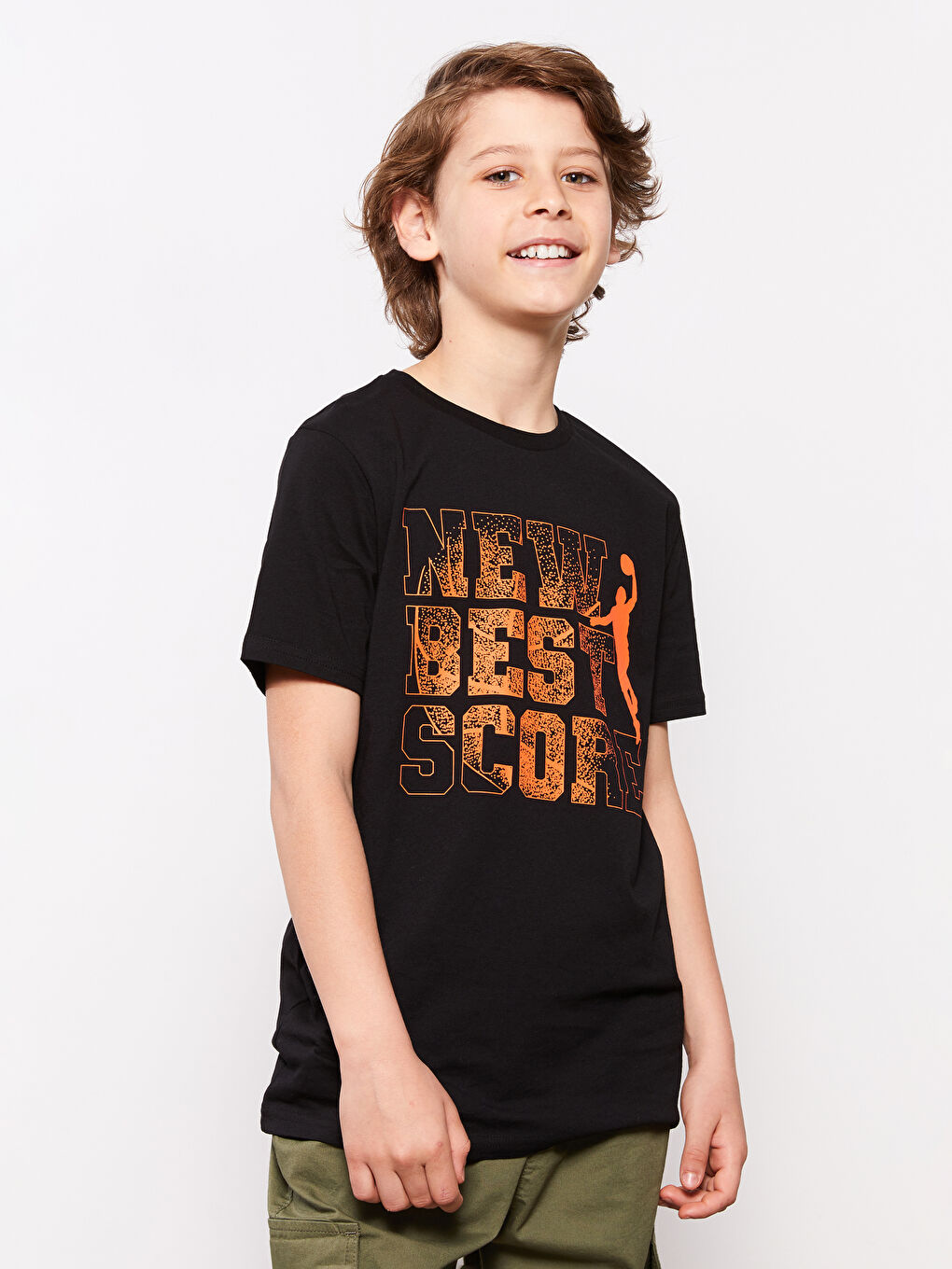 تی شرت پسرانه رگولار ال سی وایکیکی S3BG54Z4 | LCW Kids - Image 3