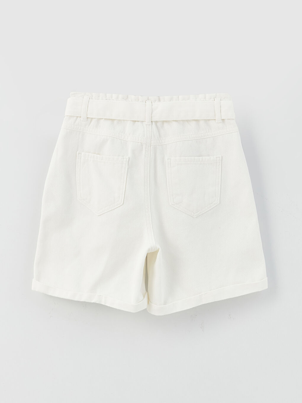 شورت جین دخترانه ریلکس ال سی وایکیکی S3BR40Z4 | LCW Kids - Image 3