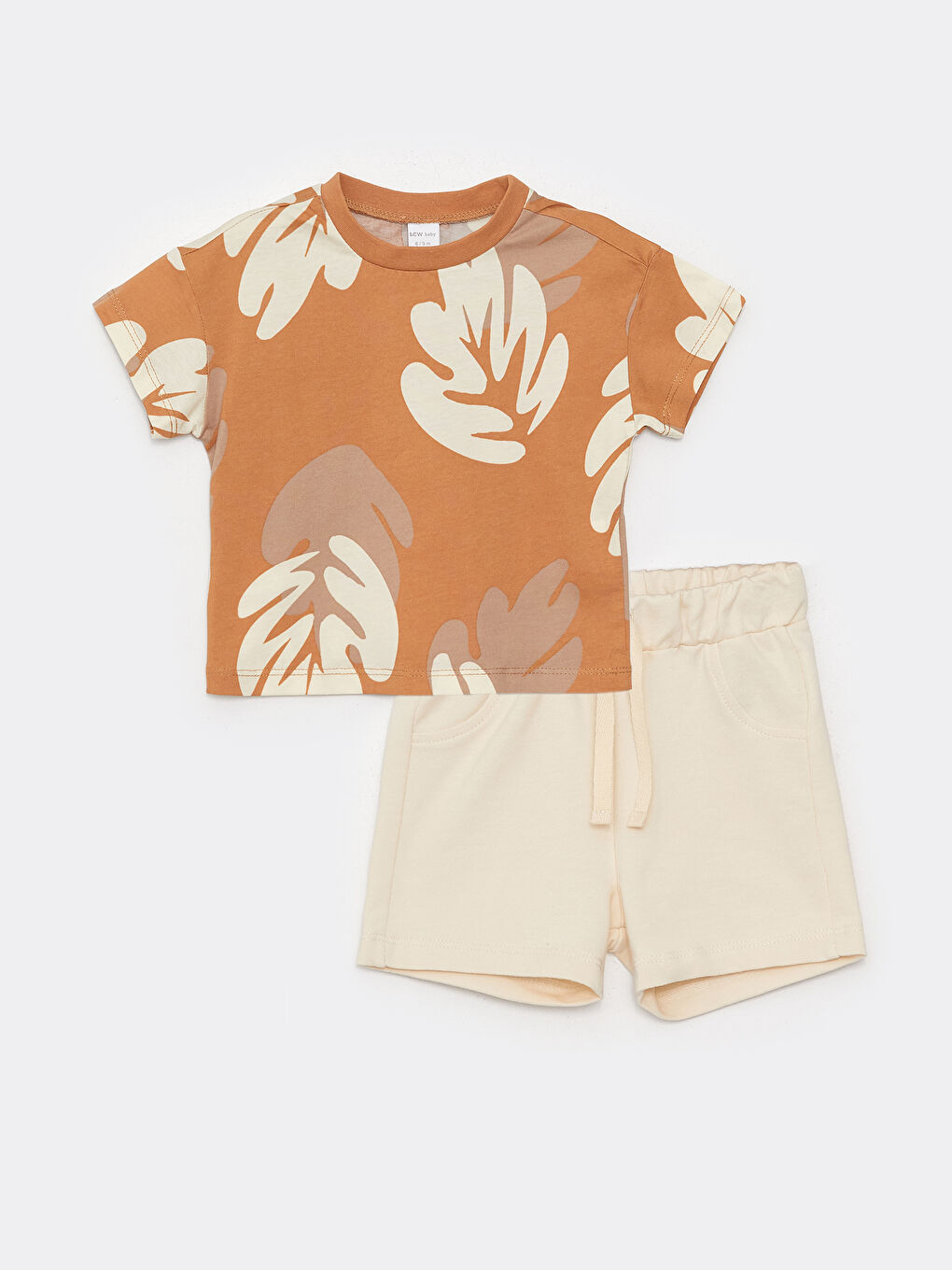 Crew Neck Baby Boy TShirt and Shorts 2Pack S3CD12Z1GHK S3CD12Z1