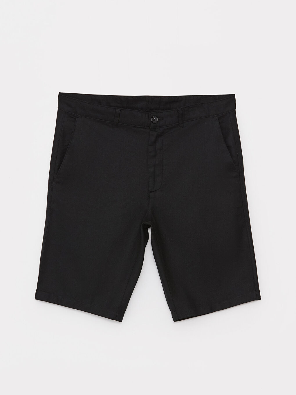 Slim Fit Linen Blended Blend Men's Shorts S3CQ62Z8CVL S3CQ62Z8CVL