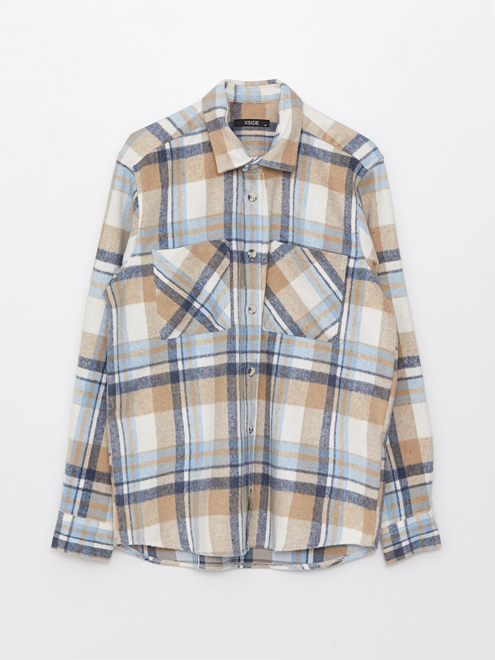 Regular Fit Long Sleeve Plaid Men's Lumberjack Shirt Regular Fit Long Sleeve Plaid Men's Lumberjack Shirt