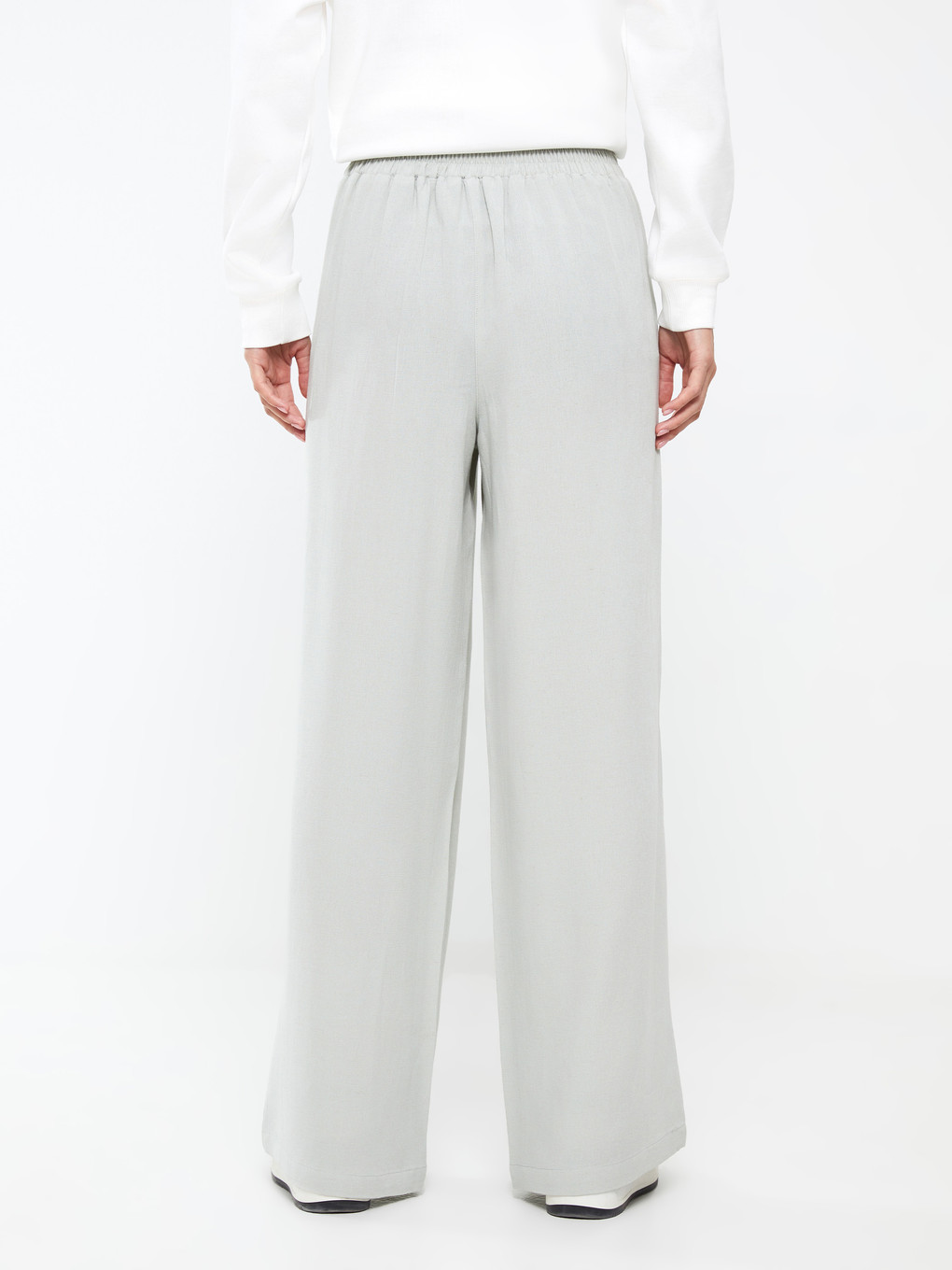 Pantalon Gris F&F Pour Femme - Taille 16, Occasion En Très Bon état, Coupe Classique