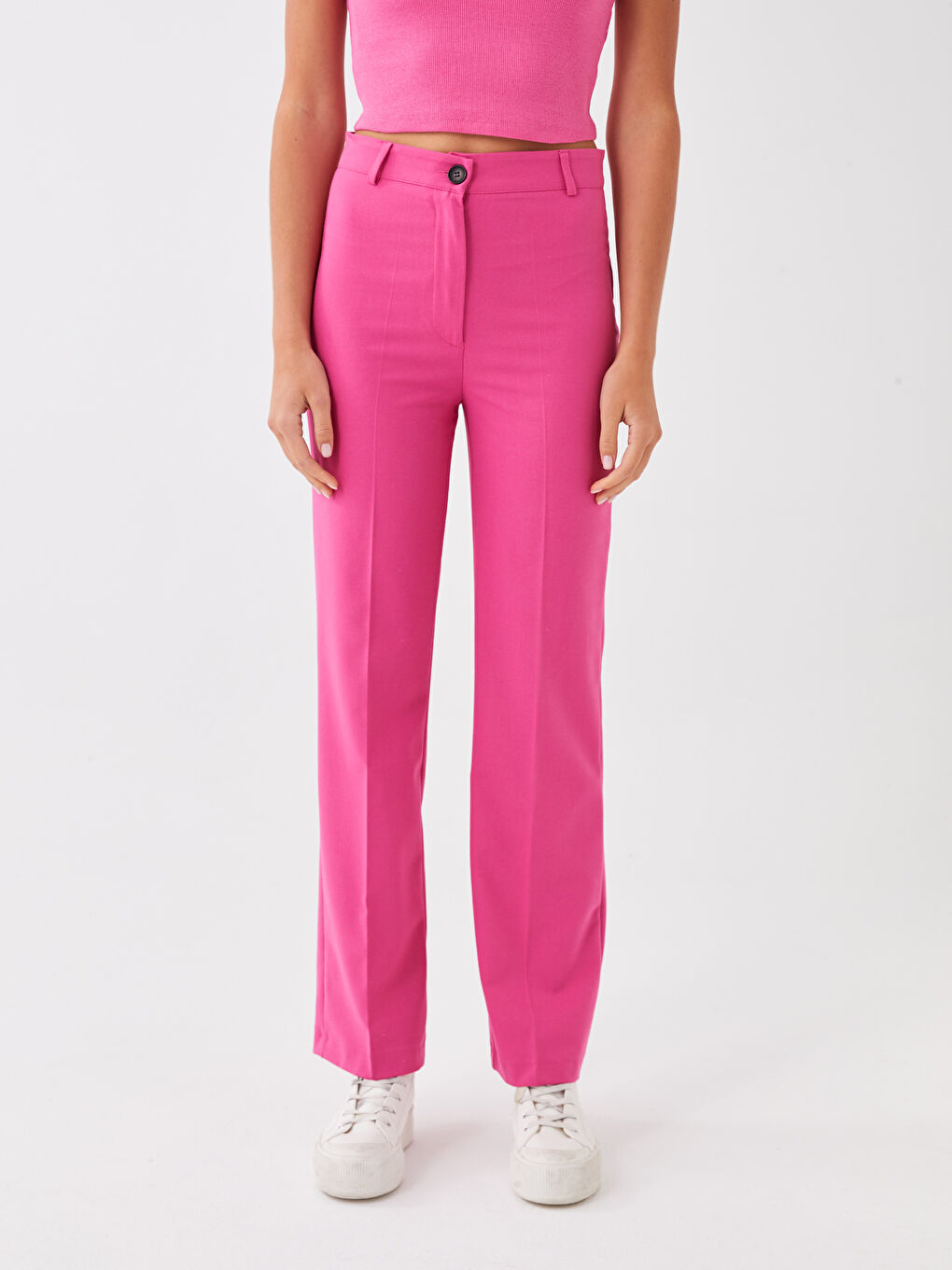Normal Waist Standard Fit Women's Trousers -S3EF37Z8-RX2 - S3EF37Z8-RX2 -  LC Waikiki