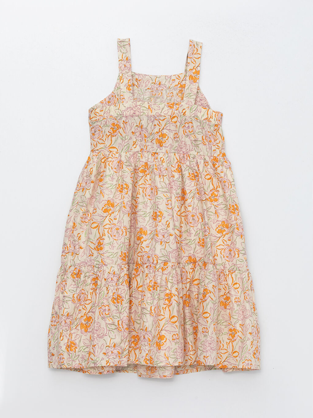 لباس دخترانه رگولار ال سی وایکیکی S3FJ14Z4 | LCW Kids - Image 2