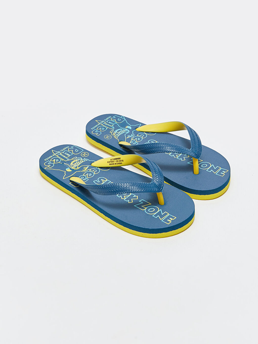 Printed Boy s Flip Flops Beach Slippers S3FS07Z4 V2L S3FS07Z4 V2L LC Waikiki
