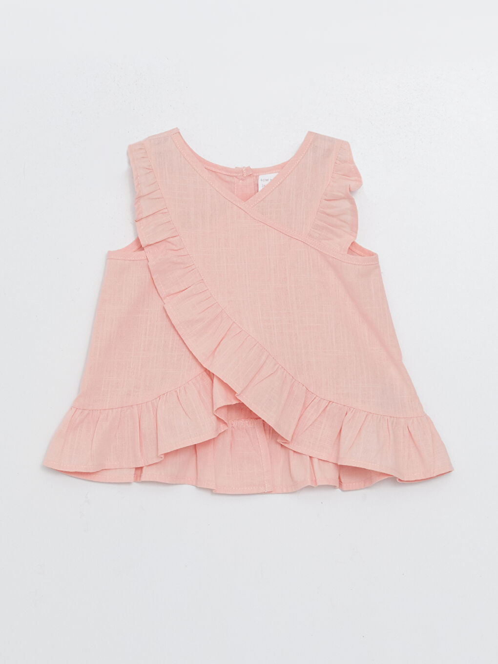 Crew Neck Baby Girl Blouse and Shorts Set S3FV92Z1G3G S3FV92Z1G3G LC Waikiki