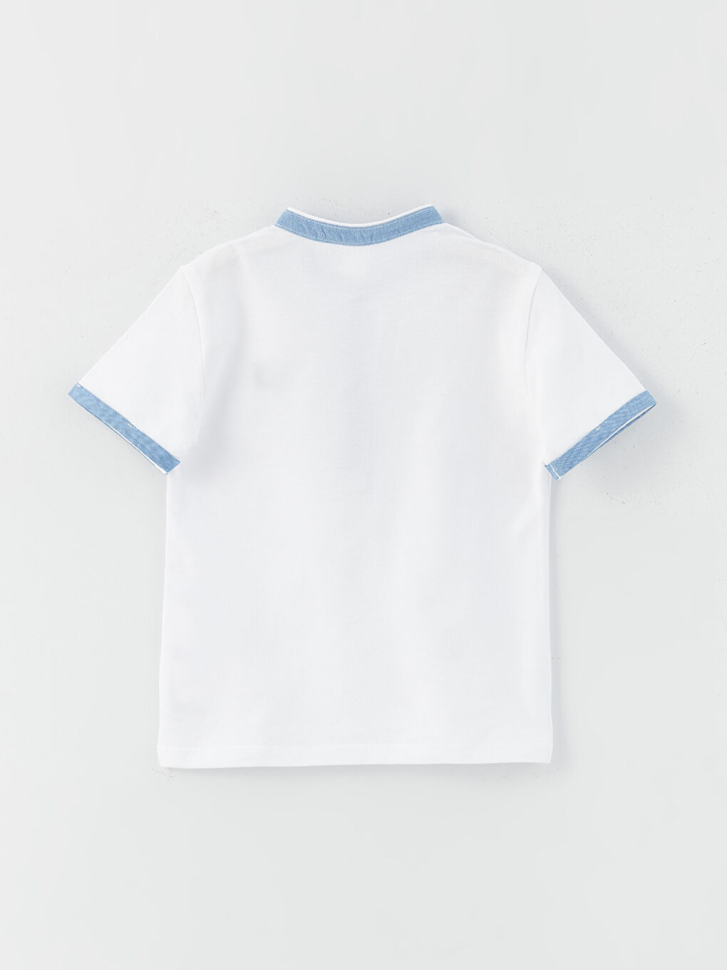 Grandad Collar Short Sleeved Baby Boy TShirt S3G525Z1Q6K S3G525Z1