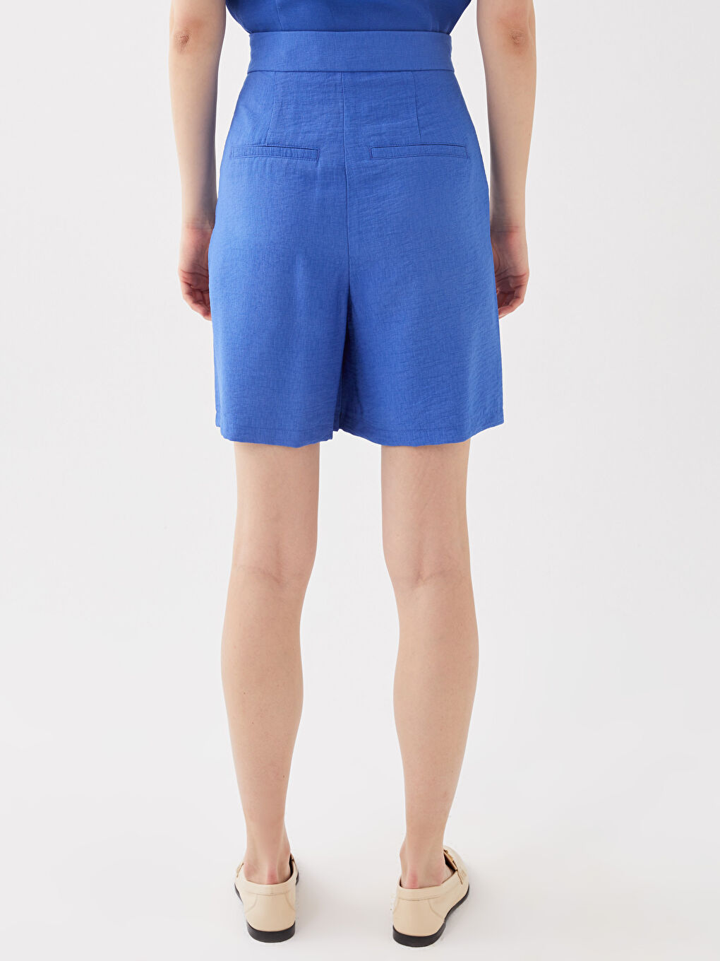 High Waist Comfortable Fitted Women's Shorts S3GI33Z8GZ1 S3GI33Z8