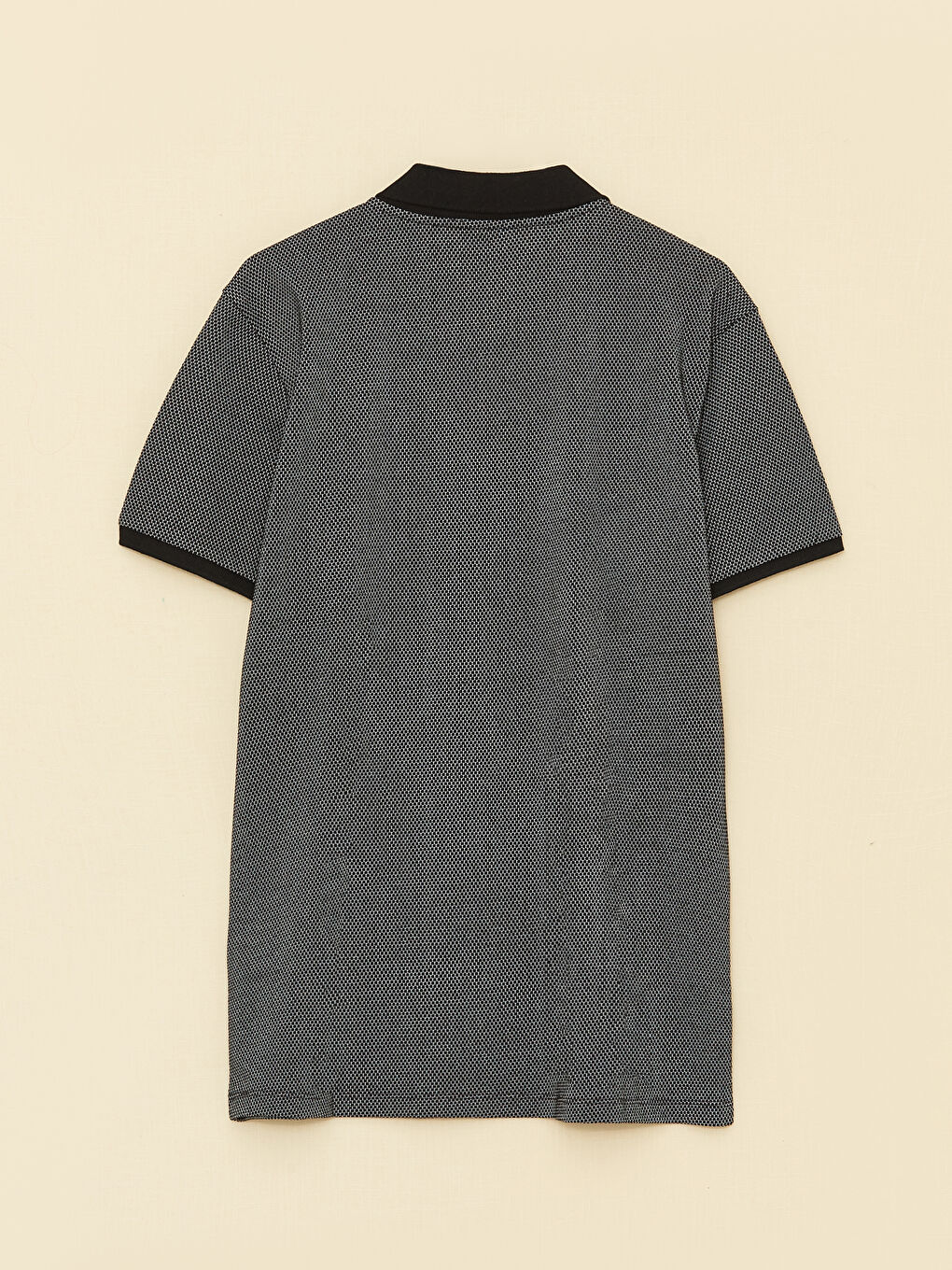 Polo Neck Short Sleeve Patterned Men's T-Shirt -S3GJ82Z8-L8X Polo Neck Short Sleeve Patterned Men's T-Shirt -S3GJ82Z8-L8X