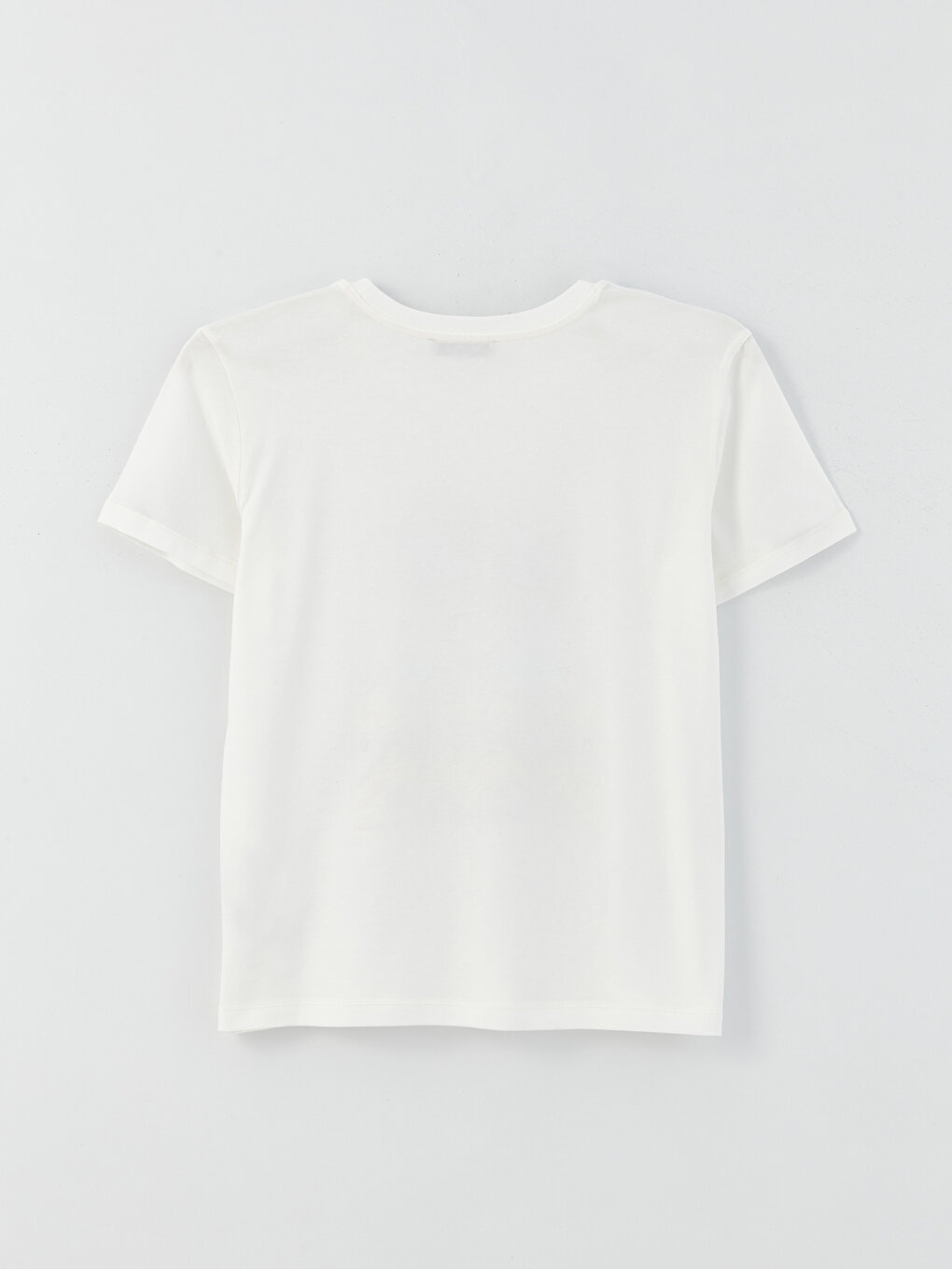 Crew Neck Printed Short Sleeve Women's T-shirt -S3GU30Z8-R9J - S3GU30Z8 ...