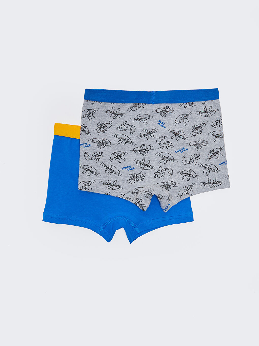 Bugs Bunny Printed Cotton Boy Boxer 2 Pack -S3GV08Z4-HGU