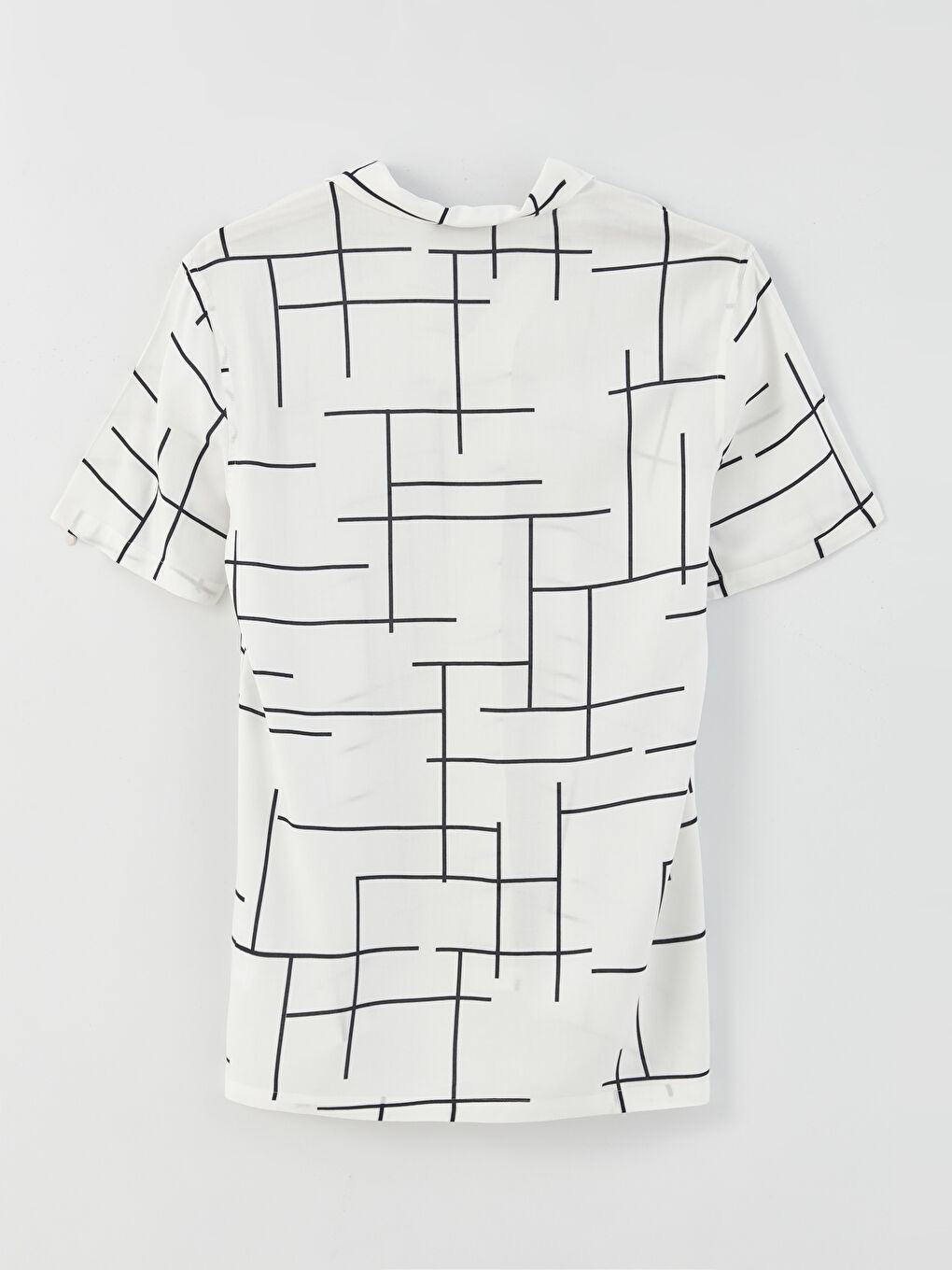 Regular Fit Short Sleeve Patterned Men s Shirt S3HC88Z8 Q6K S3HC88Z8 