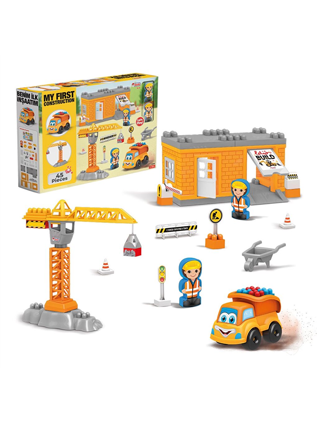 First Construction Car Toy S3HK07Z1 LU7 S3HK07Z1 LU7 LC Waikiki