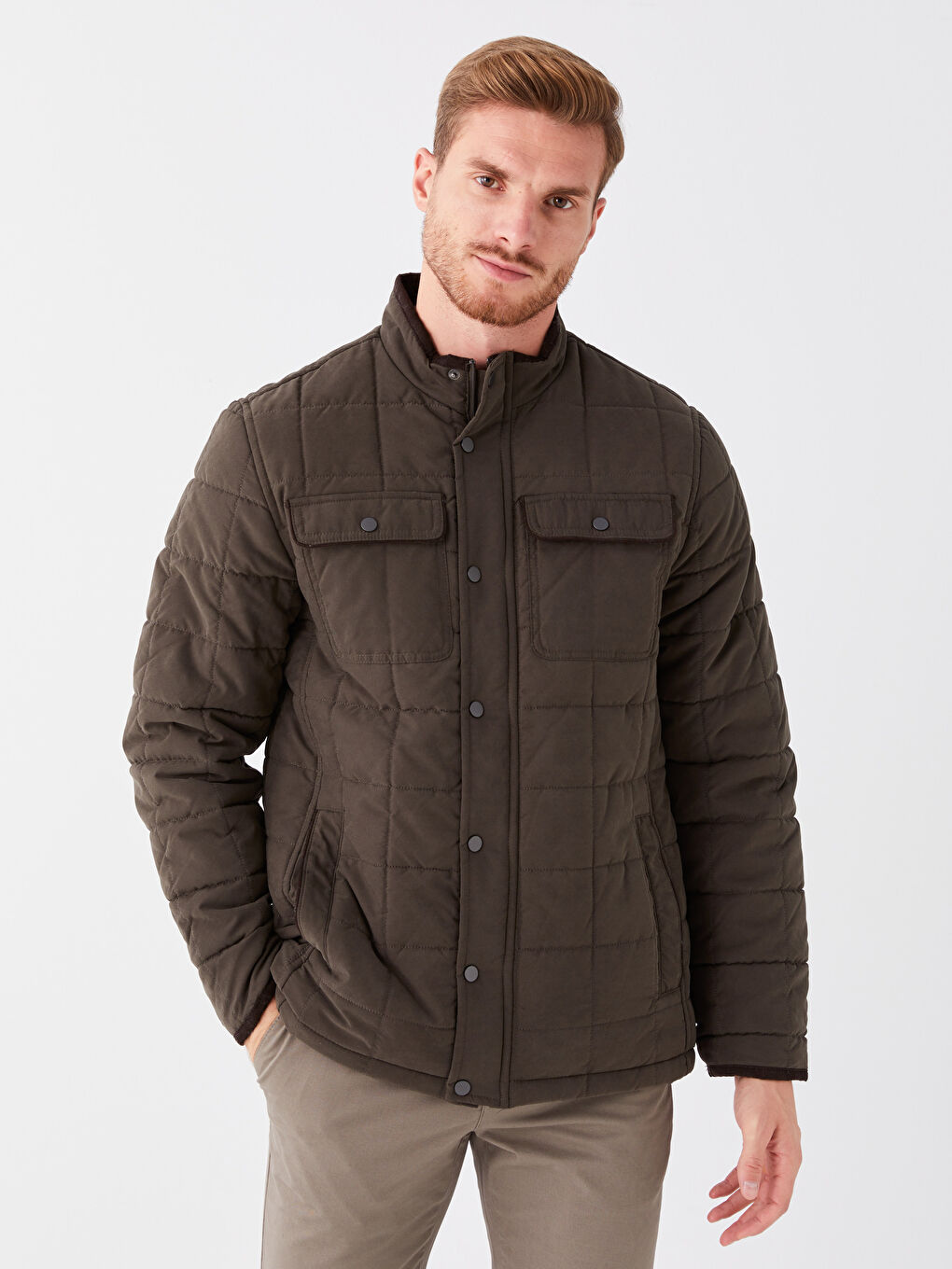 Standard Fit Turtle Neck Men s Coat W31139Z8 J2L W31139Z8 J2L