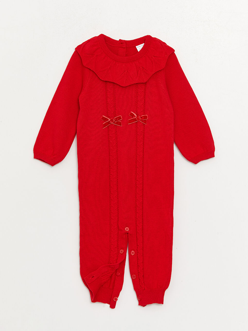 Crew Neck Baby Girl Rompers W31158Z1 HC3 W31158Z1 HC3 LC Waikiki