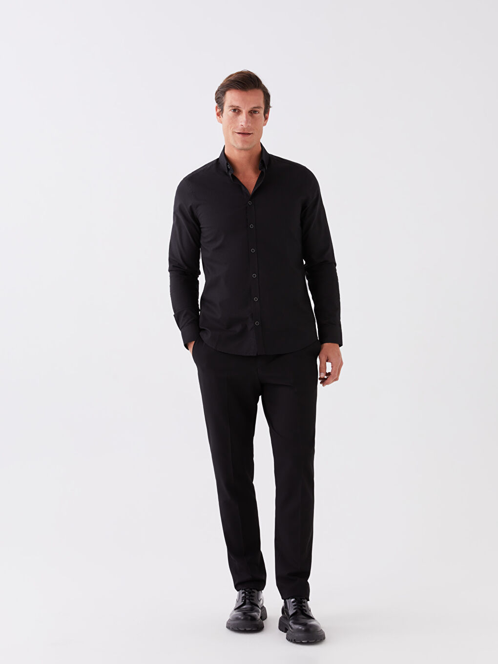 Slim Fit Long Sleeve Oxford Men s Shirt W31536Z8 RQL W31536Z8 RQL slim-fit-long-sleeve-oxford-men-s-shirt-w31536z8-rql-w31536z8-rql