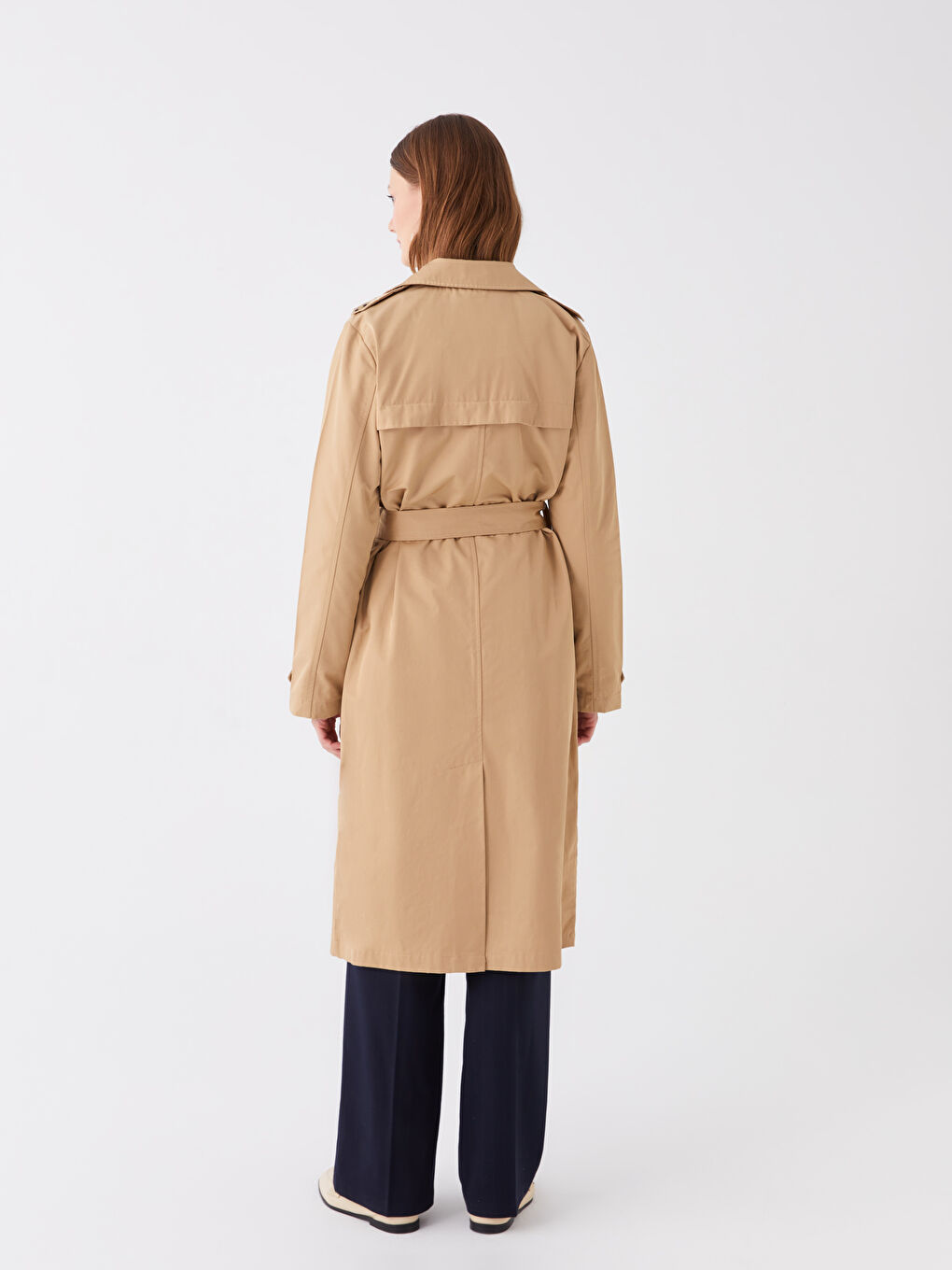 Women s Jacket Collar Plain Trench Coat W31600Z8 JYL W31600Z8 JYL LC Waikiki