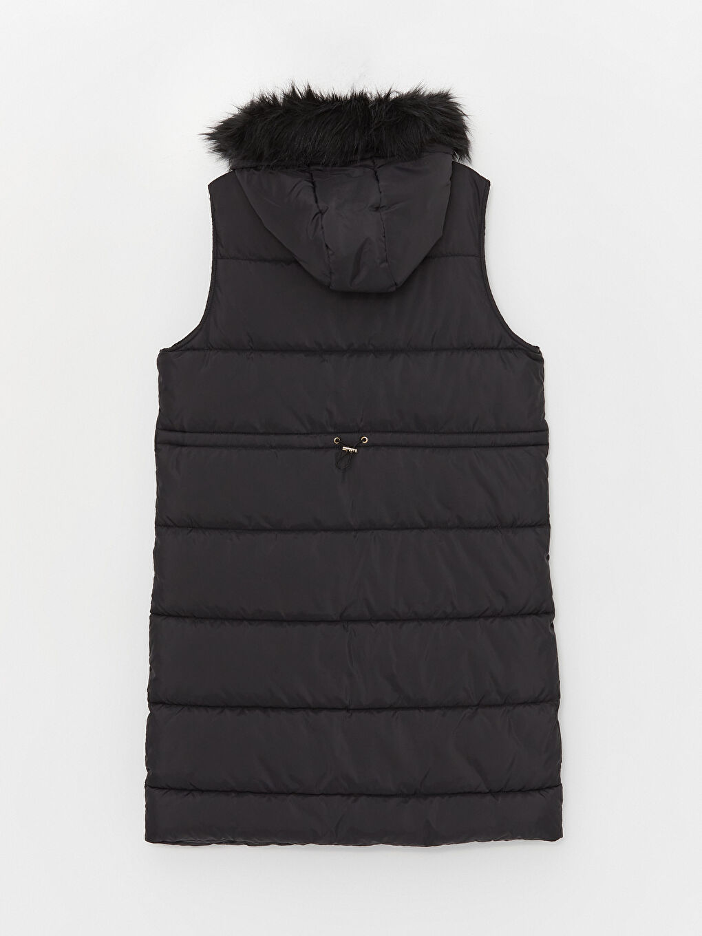 【CITYSHOP×Wrangler】別注WAPPN GILLET BLACK LC WAIKIKI Women's Hooded Plain Puffer Gilet -W31882Z8-CVL
