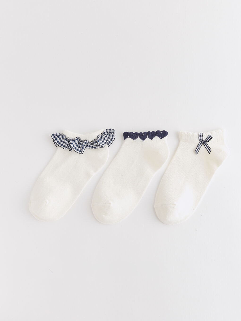 Girls white trainer socks online