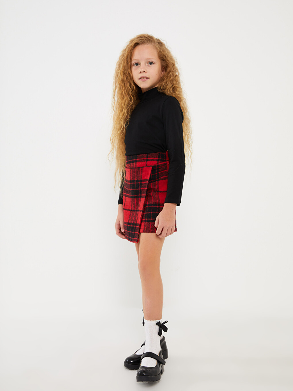 T-shirt Fille Young Dimension 4 Ans - Rayures Blanches - Col Rond Manches Longues - Coton