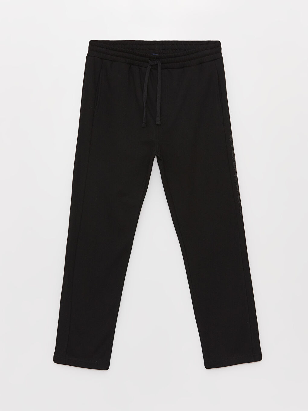 Thick black sweatpants clearance