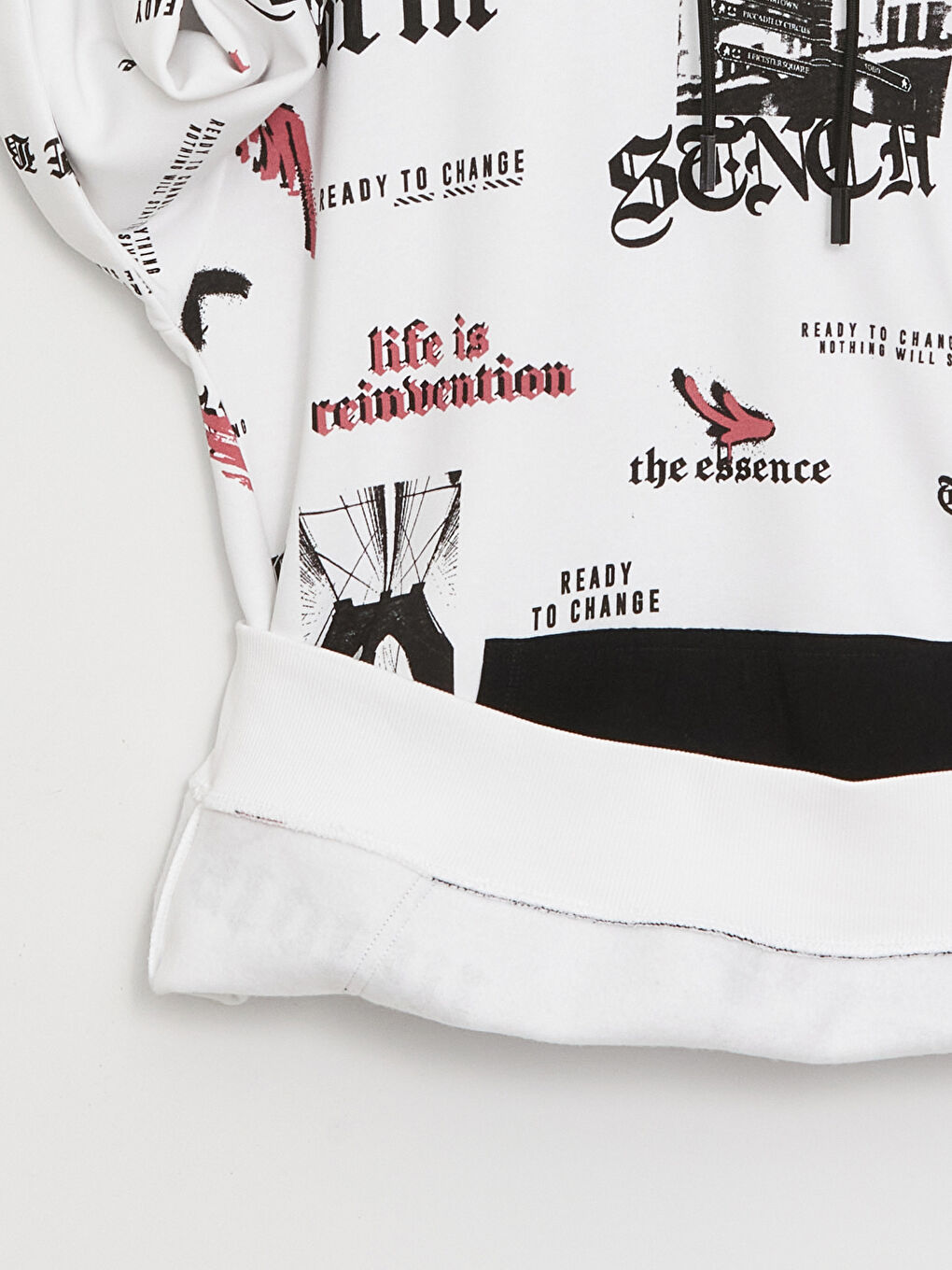 هودی مردانه فیت راحت ال سی وایکیکی کژوال W33828Z8 | LCW Casual - Image 7