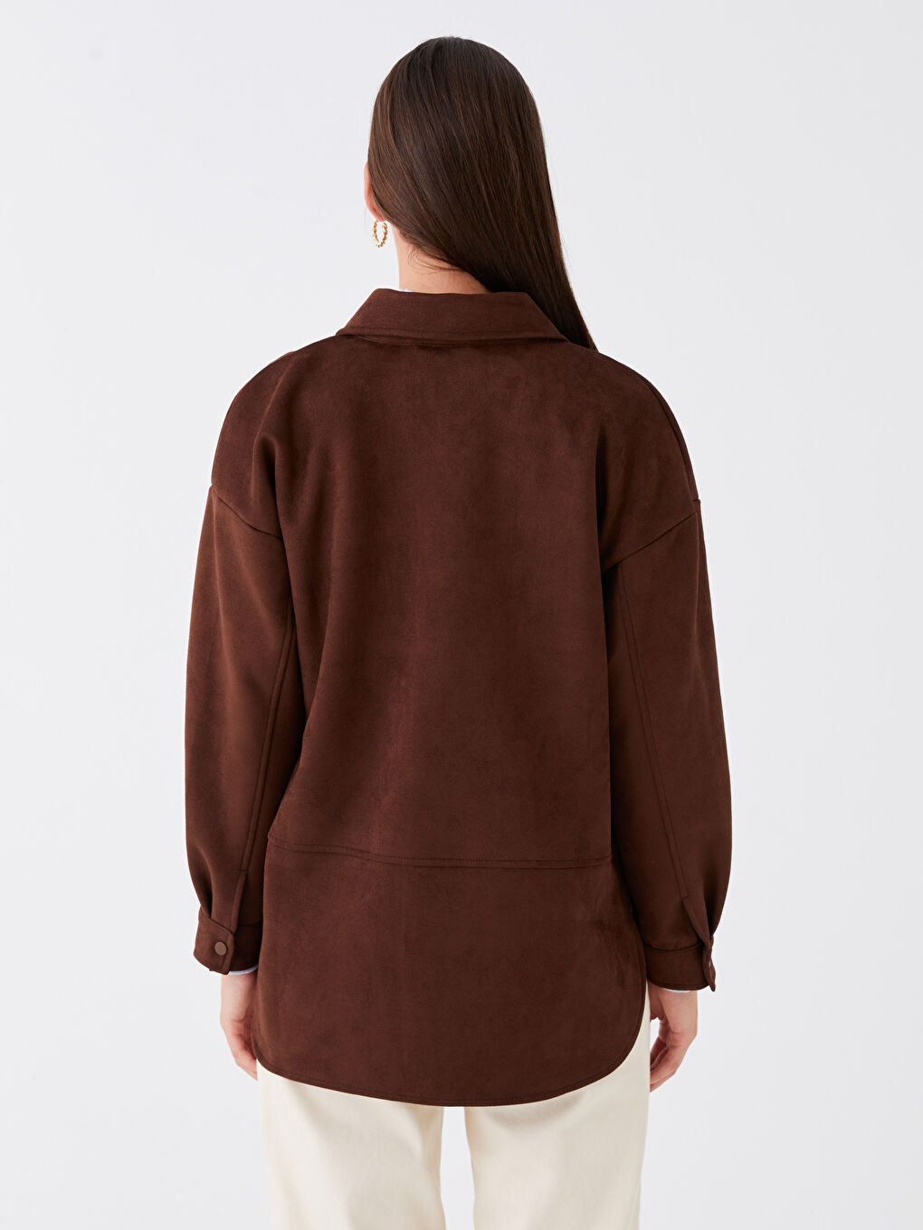 Oversized store suede jacket