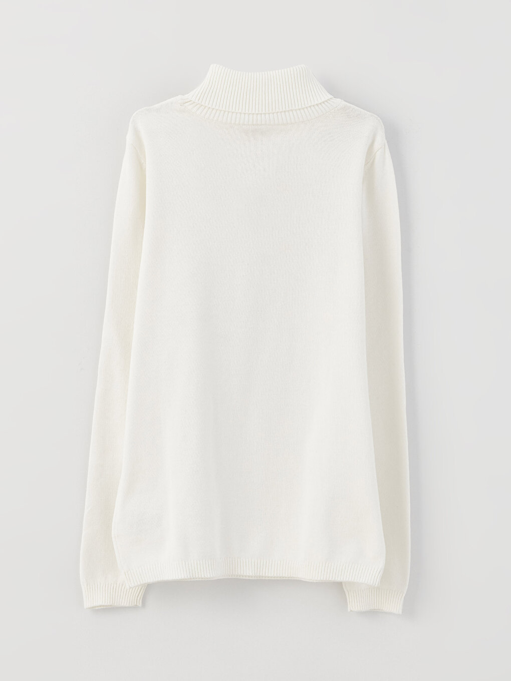 2Xtremz Textured High Neck Tricot Sweater with Long Sleeves