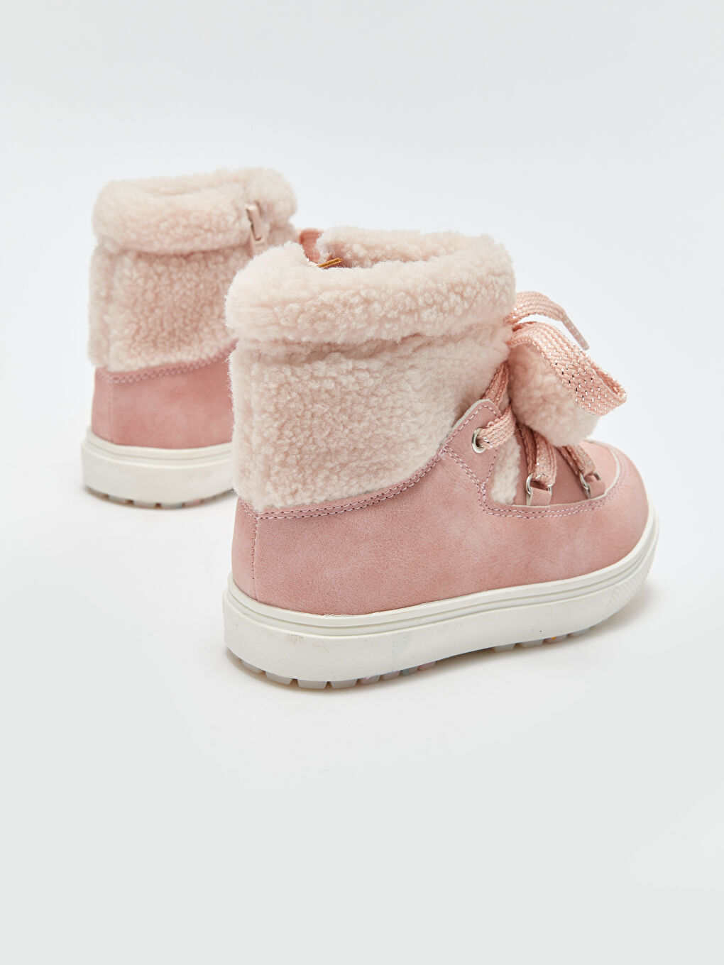 Fur Lined Baby Girl Boots W34241Z1 V7C W34241Z1 V7C LC Waikiki