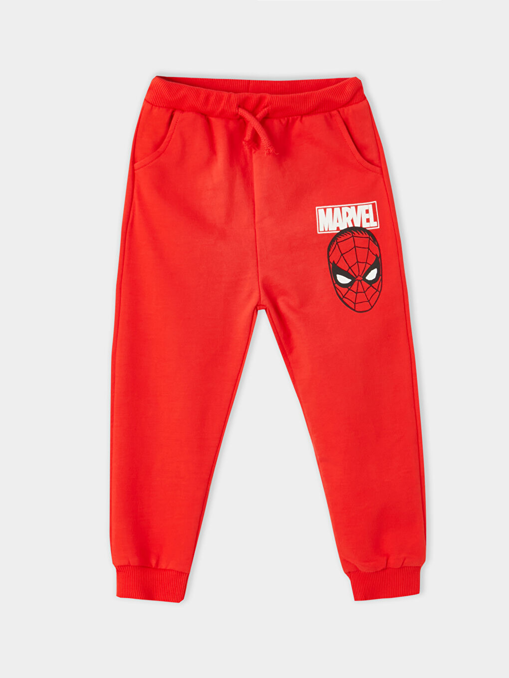 Spider-Man Printed Baby Boy Tracksuit Bottom With Elastic Spider-Man Printed Baby Boy Tracksuit Bottom With Elastic