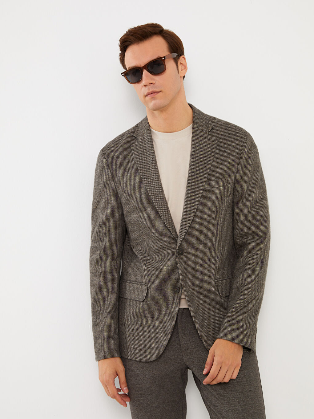 Grey mens 2024 blazer jacket