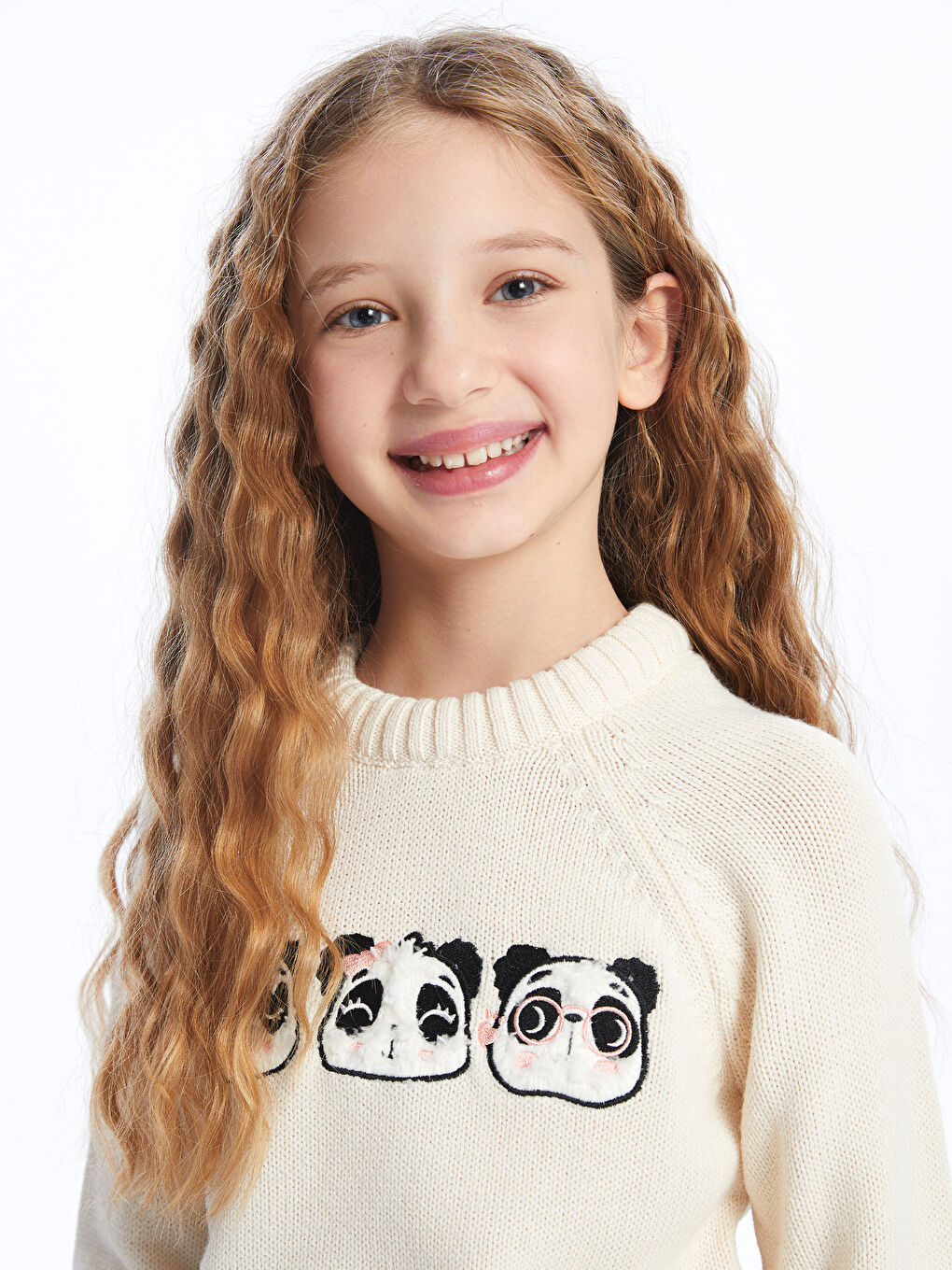 بافت دخترانه رگولار ال سی وایکیکی W37051Z4 | LCW Kids - Image 3