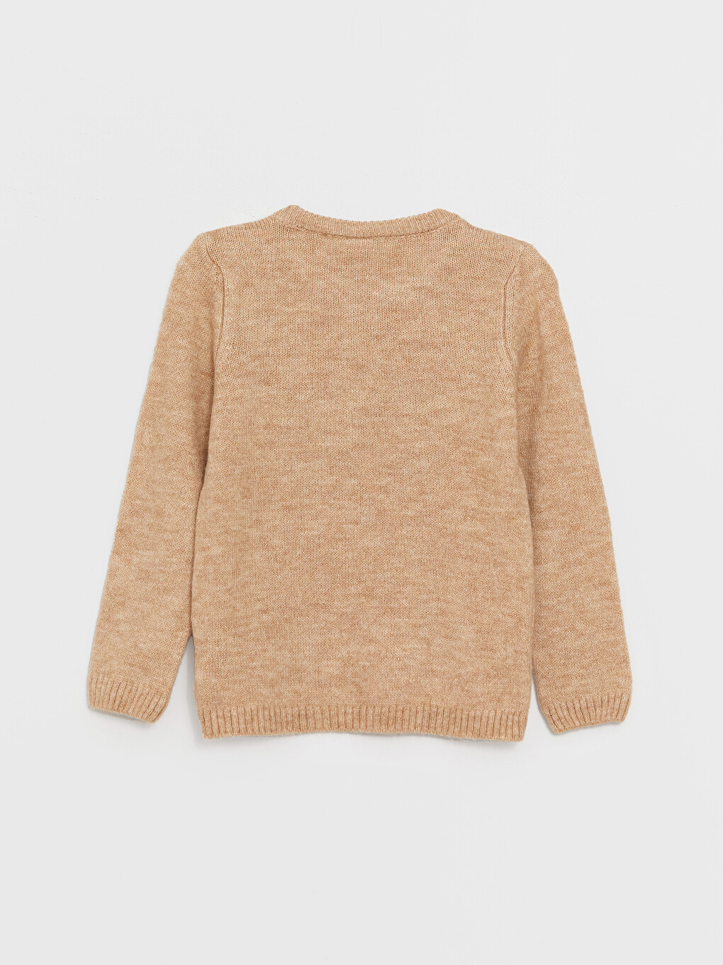 Pull En Tricot Pour Bébé Fille - Manches Longues, Col Rond, Boutonnage Devant - Tailles 1 à 8 Ans - Polyester Doux